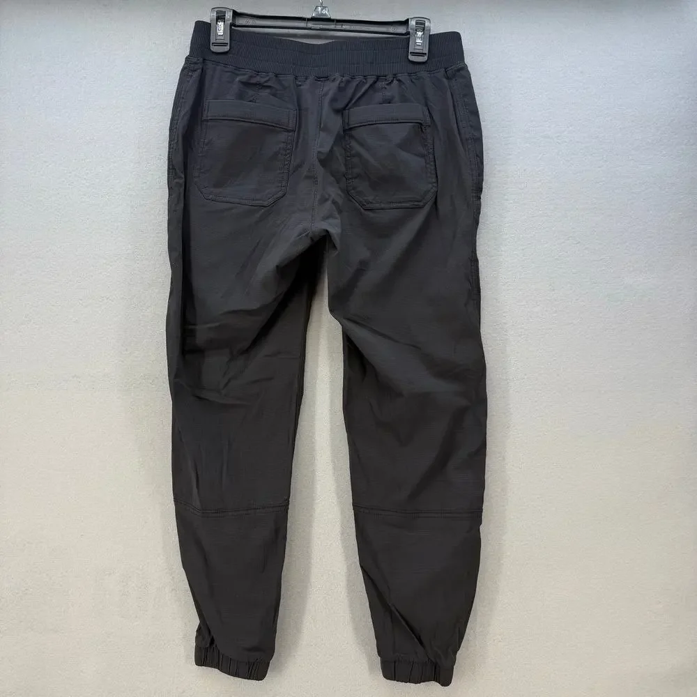 Athleta Joggers Women's 8 Black Cargo Athleisure Preppy Fitness Wear Casual - Picture 2 of 13